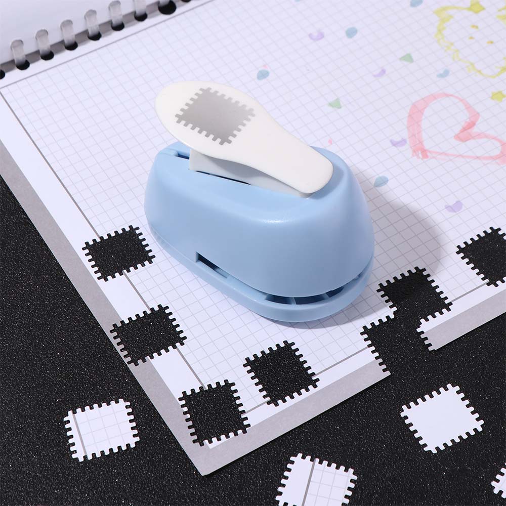 Hole Puncher Embossing Machine Stamp Shape Toothed Puncher Embosser Stamp Border Punch  for Card