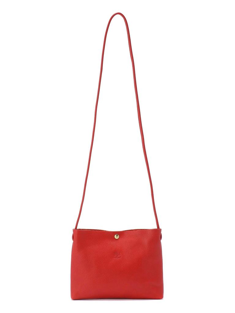 Сумка через плечо Crossbody Pochette из натуральной кожи унисекс Белый Белый [IL BISONTE]