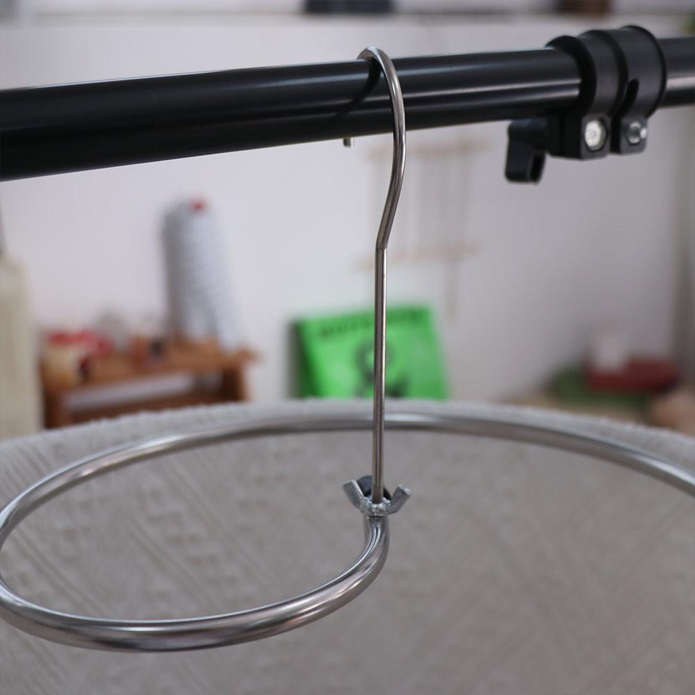 Rotating Quilt Sheet Hanger Round Spirals Clothes Pole Blanket Hanger Spirals Drying Rack Outdoor