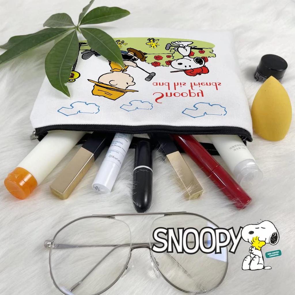 Косметичка Snoopy мини большая дорожная косметичка для бизнеса женская, косметичка, косметичка, функциональная, вместительная, легкая, для поездок,