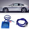 Universal Fuel Saver Voltage Stabilizer Regulator Kit W  3 Earth Ground Cables for Car Truck