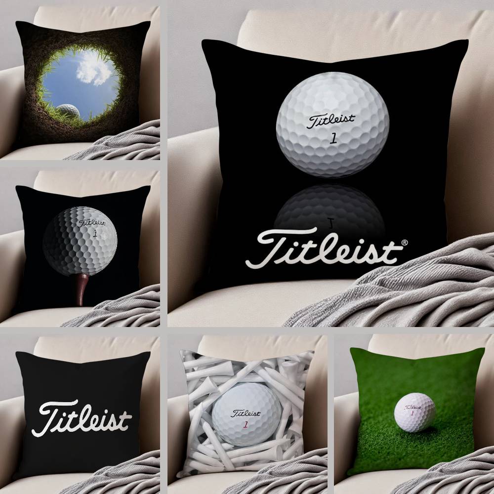 Спортивная наволочка для гольфа T-TitleistS Противопылевой клещ Невидимая молния Диван-кровать