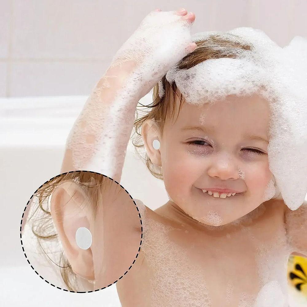 20 шт. водонепроницаемые амбушюры для душа ребенка одноразовые наклейки для ушей для детей и взрослых