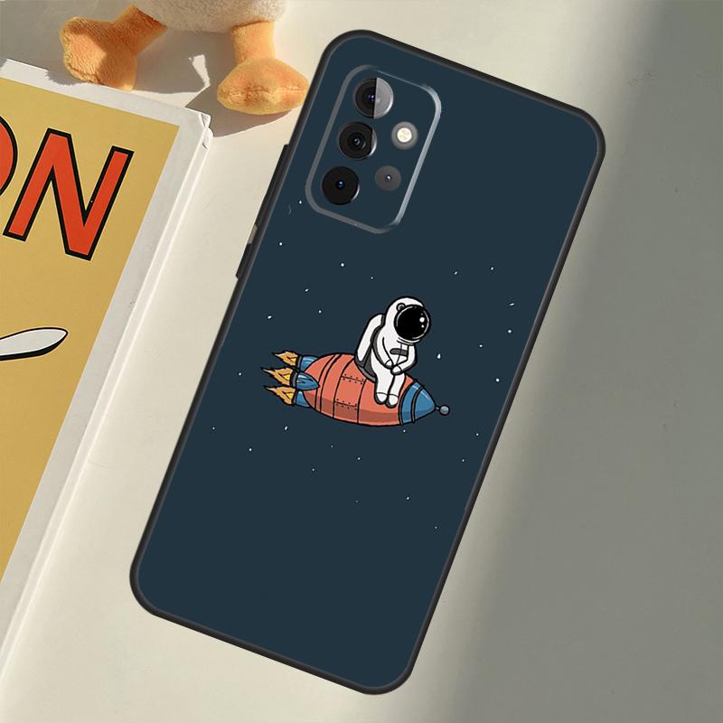 Star Astronaut Cute For Samsung Galaxy A15 A55 A35 A53 A33 A13 A36 A56 A26 A16 A22 A32 A52 A54 A34 A05 A06 Case