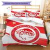 Olympiacos Bedding Quilt Set Quilt Cover Pillowcase Home Decoration Birthday Gift (1 * duvet cover + 2 * pillowcase, without core)