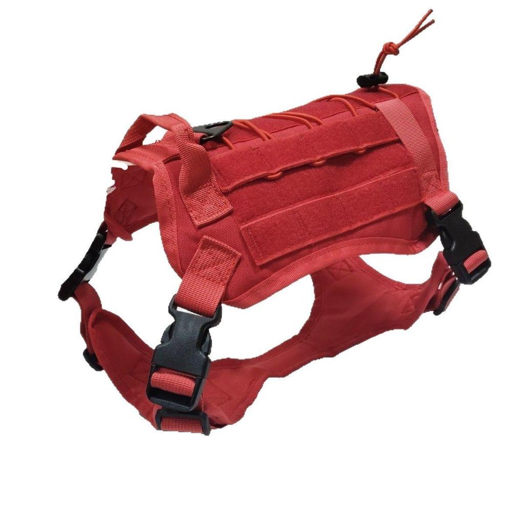 Тактическая нейлоновая шлейка для собаки с поводком для тренировок на открытом воздухе