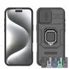 Чехол для iPhone 16 Pro Max, чехол-слайдер с объективом камеры, чехол для iPhone 16 Pro Max, противоударный защитный чехол из ПК и ТПУ для iPhone 16 Pro Max
