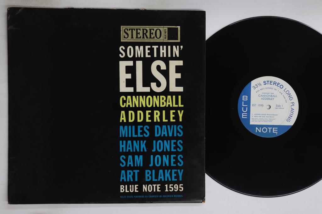 LP Record CANNONBALL ADDERLEY - Somethin' Else BST1595 BLUE NOTE 1964 US Jazz Used