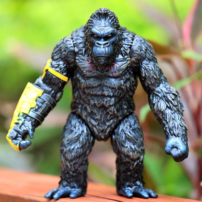 2024 Новые Godzilla Vs Kong 2 Эволюционная Версия Король Горилл Конг ПВХ Фигурки Действия Коллекционная Модель Игрушки Подарки для Детей 16см