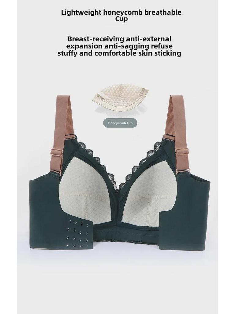 Full-Cup Anti-Sagging Bra for Large Sizes - Summer Comfort and Support