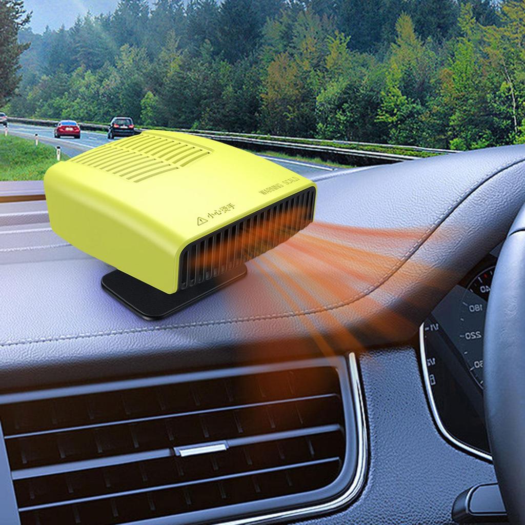 12 Автомобильный вентилятор, обогреватель лобового стекла, вращающаяся на 360° база, 1 м, для экономии места зимой