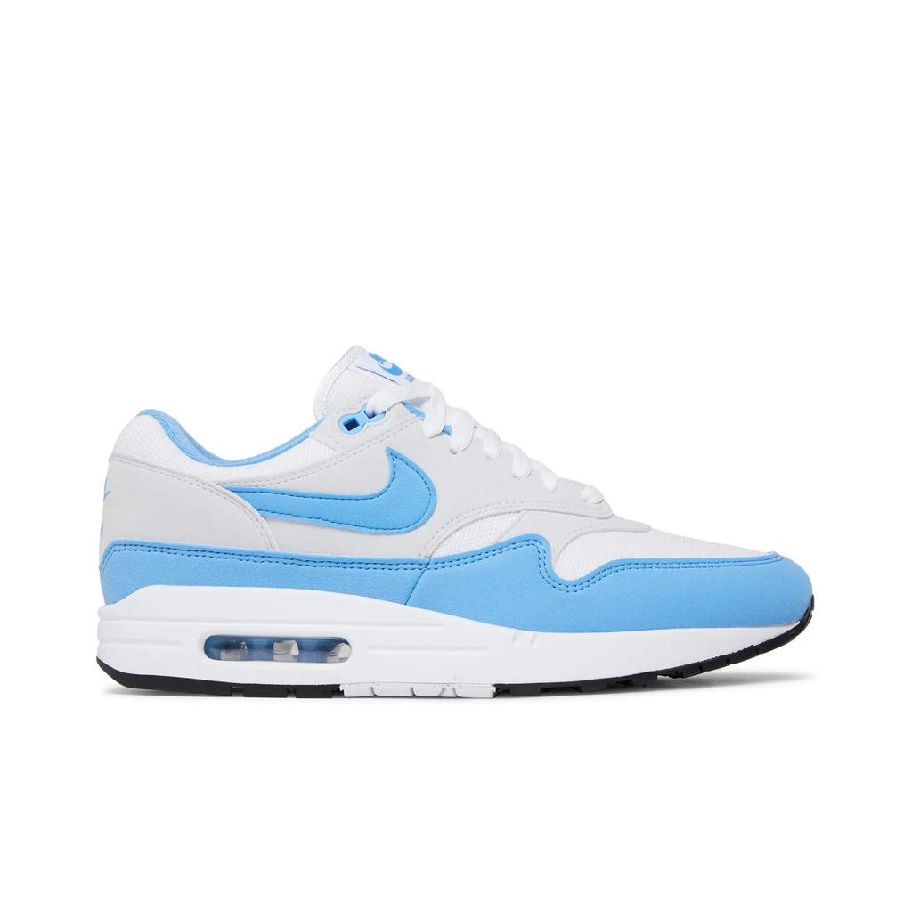 Nike Air Max 1 'University Blue' (Unisex) White / University Blue / Photon Dust / Black Casual Shoes FD9082 103