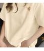 2025 Summer New Lazy Slimming Loose Casual Pattern Short-Sleeved Printed T-Shirt for Women