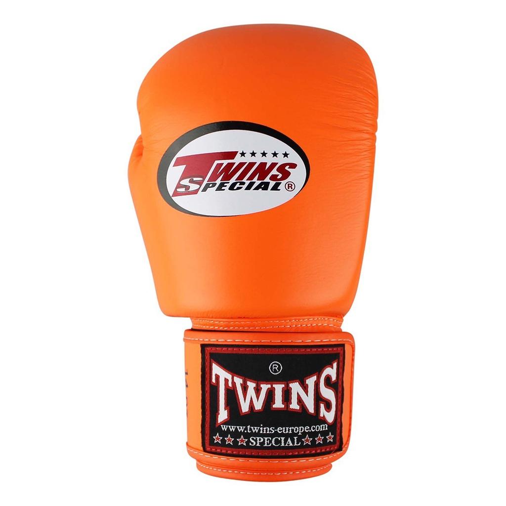 Twins Genuine Leather Boxing Gloves Bgvl-3 Orange 12Oz