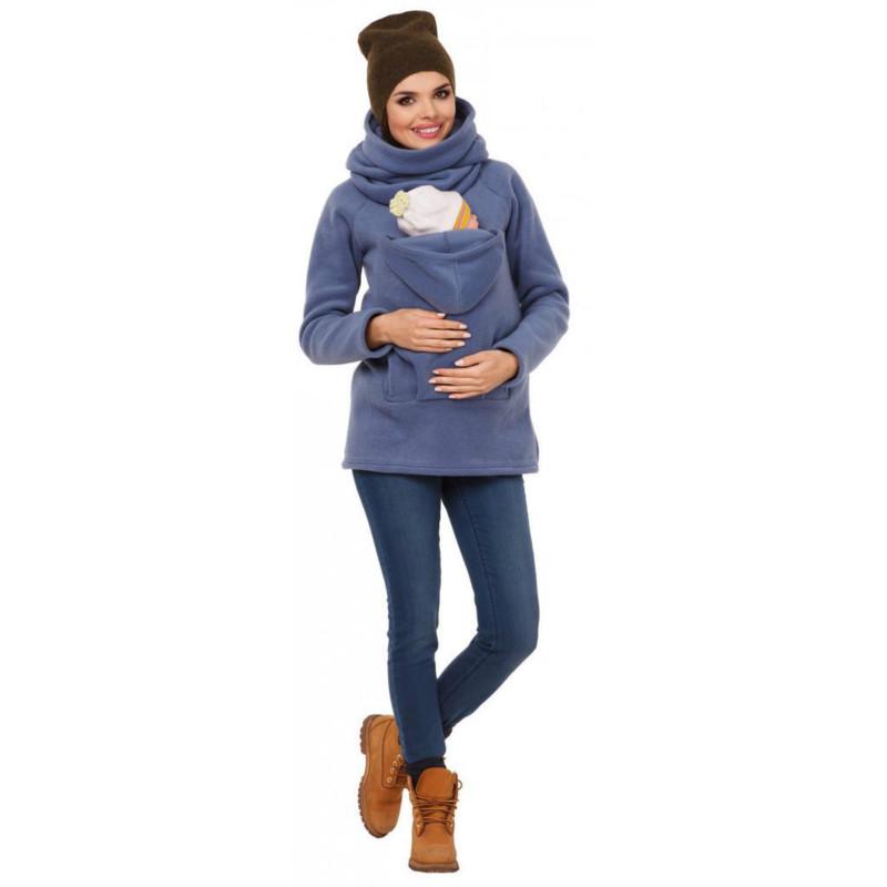 Детская куртка-переноска-кенгуру для мамы и ребенка, куртка для беременных