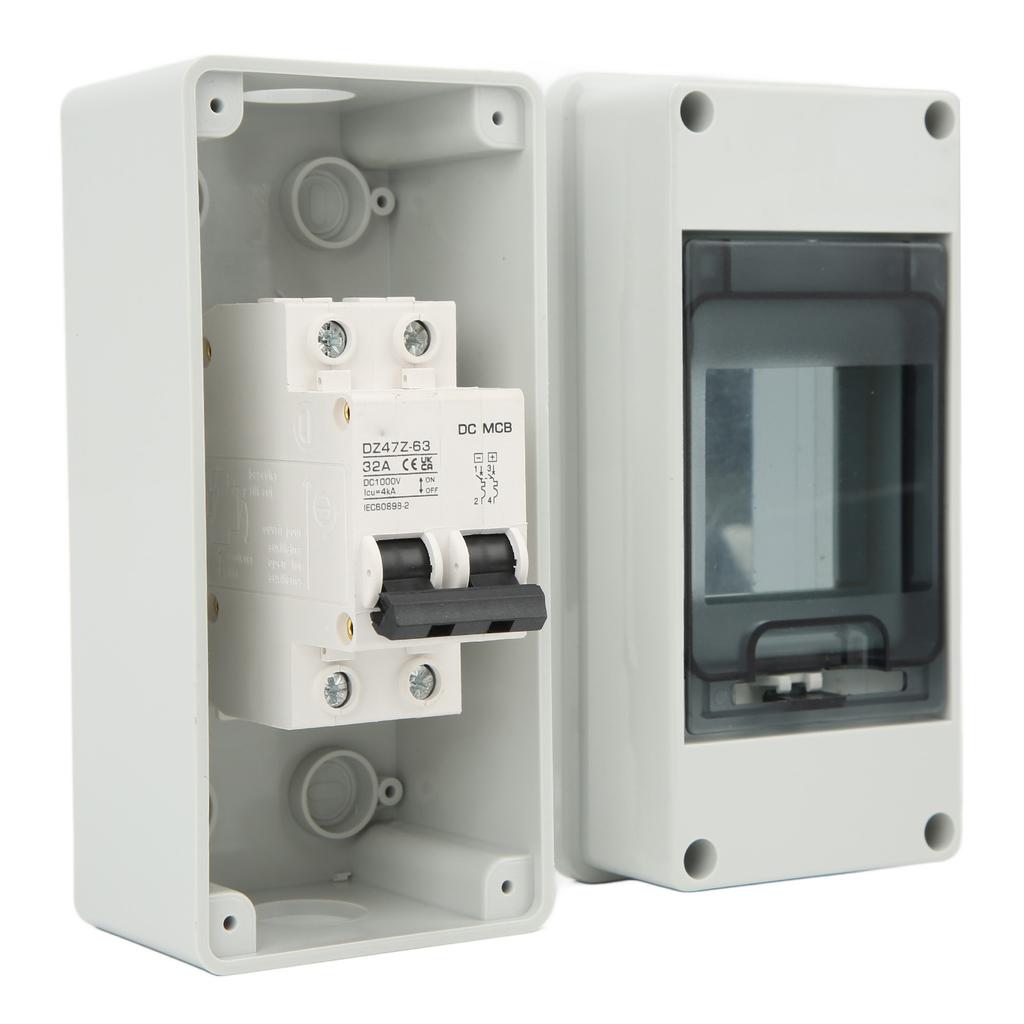 2P Мини-автоматический выключатель DZ47Z 63 32A Водонепроницаемый 4000A Отключающая способность Автоматический выключатель постоянного тока 1000 В