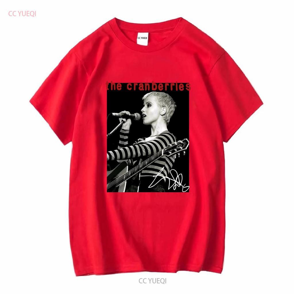 Горячая Dolores O Riordan The Cranberries Хлопок Мужская Футболка Все Размеры 1N2837 с длинным или коротким рукавом винтаж Стирка homme Дышащая