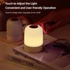 Сенсорные прикроватные лампы с регулируемой яркостью, беспроводной атмосферный светильник с пультом дистанционного управления, регулируемый по цвету перезаряжаемый ночник для спальни