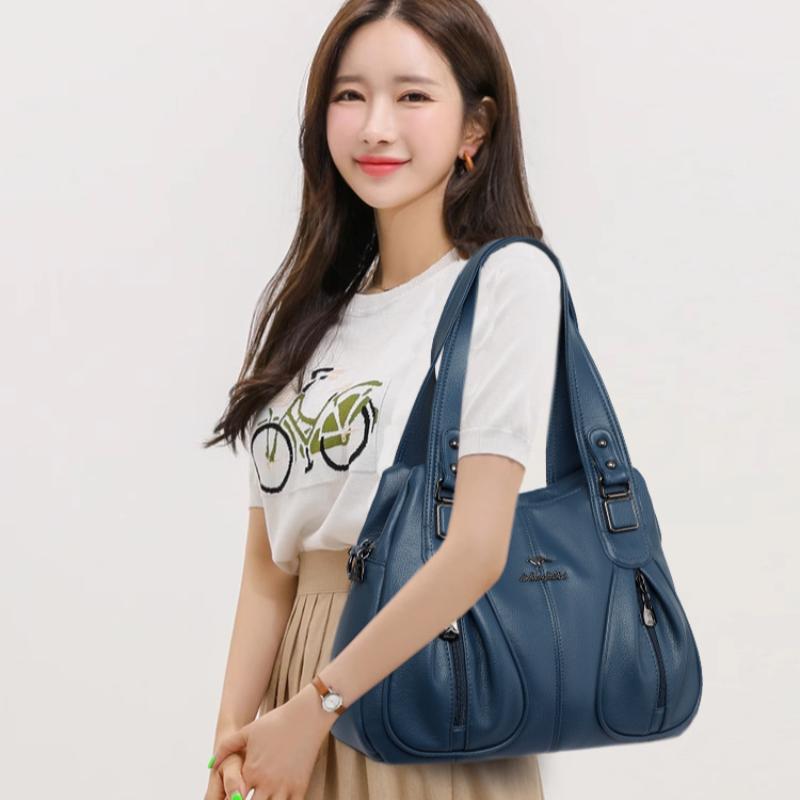 Женская сумка Сумка через плечо Многосекционная Вместительная Женская сумка Сумка-мессенджер KTY