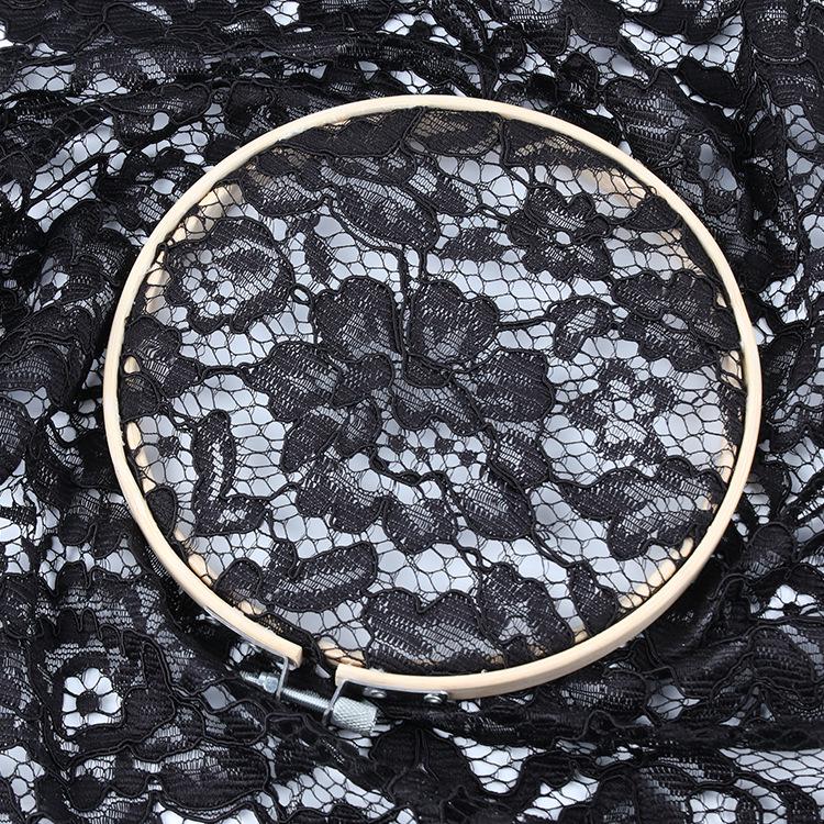 Нейлоновая трикотажная кружевная ткань для свадебных платьев или штор