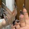 Новый Готический Рок Механический Кольцо-наконечник на палец Маникюрный Кольцо для ногтя Панк Металл Ювелирные Аксессуары для Женщин Вечеринка Подарки для Подруг