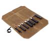 Thujopsis Knife Cloth Wrap Knife Knife 7 Knife Campus Водонепроницаемый чехол, Тип, Хранение, Упаковка, На открытом воздухе, Кемпинг, Карманы, Портативный, Держатель, Ткань,