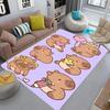 Adorable Capybara Moments Carpet Doormat Home Decor Bathroom Mat Fashion Office Chair Cushion