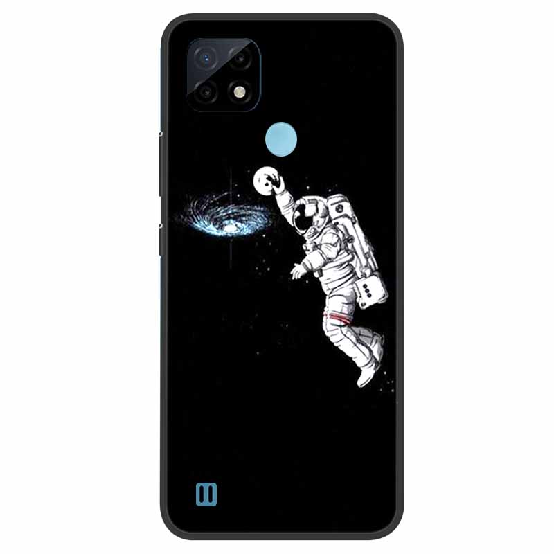 Для Realme C21 чехол противоударный мягкий силиконовый чехол из ТПУ для Realme C31 C21Y C25S C25 чехлы для телефонов Realme C21 C31 милый мультфильм