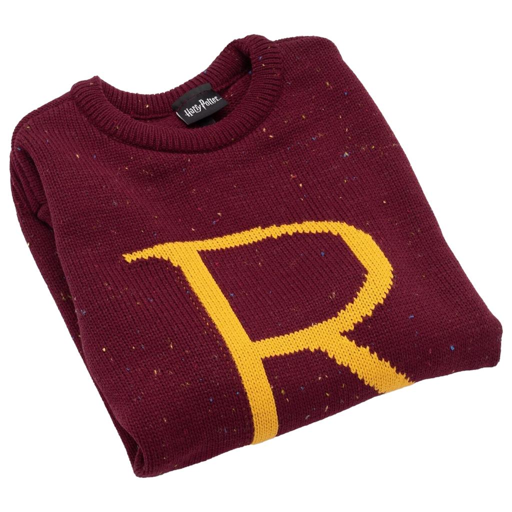 HARRY POTTER Mens Ron Weasley R Knitted Christmas Jumper