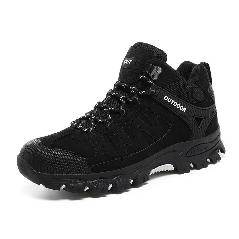 Outdoor Hiking Shoes Men Anti-slip Low-top Soft Casual Sports Shoes Men Comfortable Breathable Lace-up Sports Shoes Men