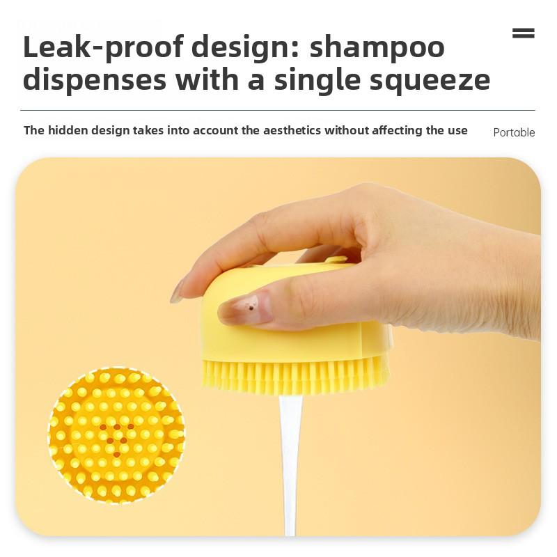 Pet Scrubbing Wonder, Dog Silicone Brush, Bathing, Cat Special Cleaning, Bathing and Beauty Tool