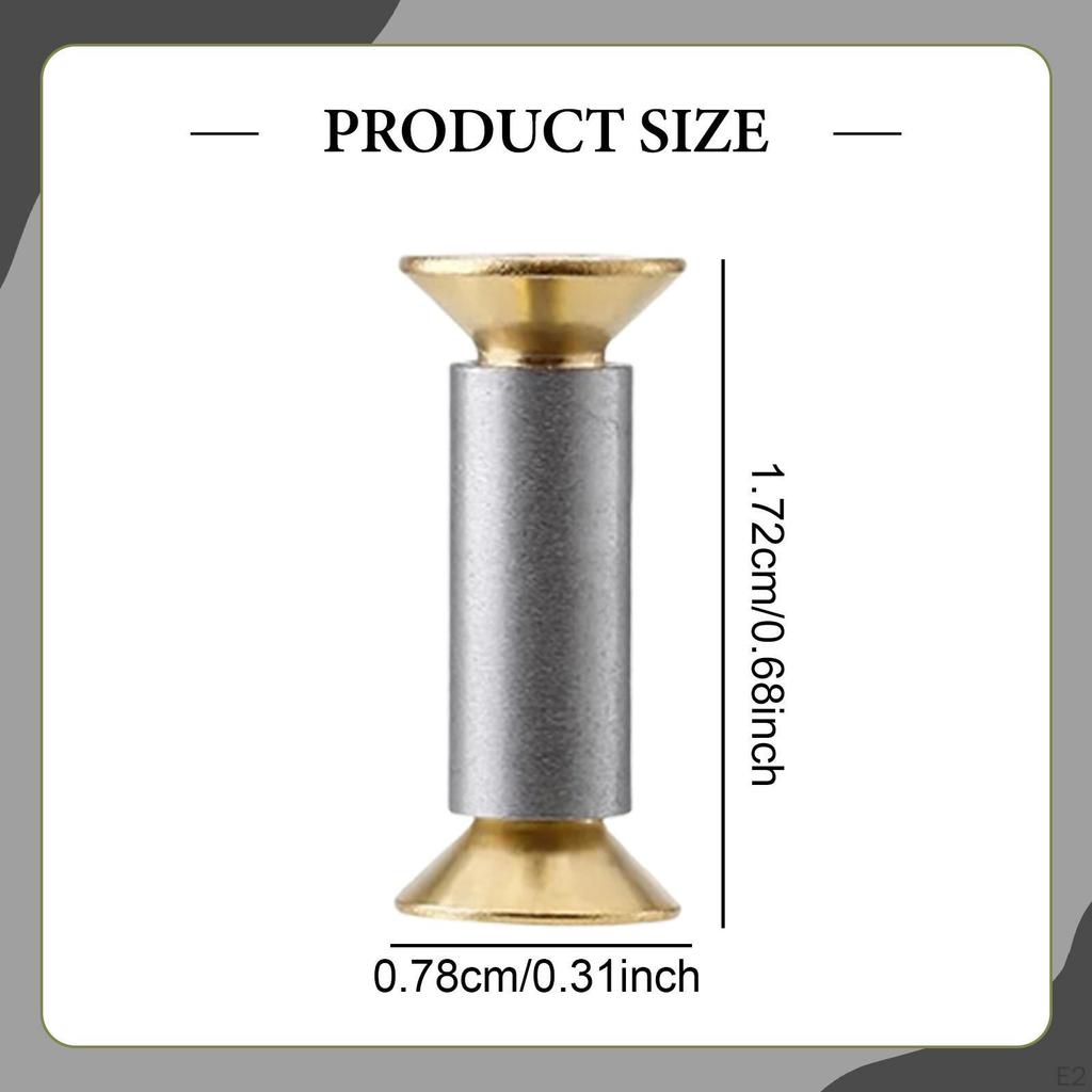 10 шт. Винт с плоской головкой, заклепка, болты для рукояти для изготовления ножей, винты, крепеж, заклепки, ножи