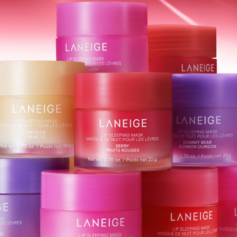 LANEIGE Спящая маска для губ ( Мармеладные мишки, ваниль, конфеты Sweat, персиковый холодный чай, манго)