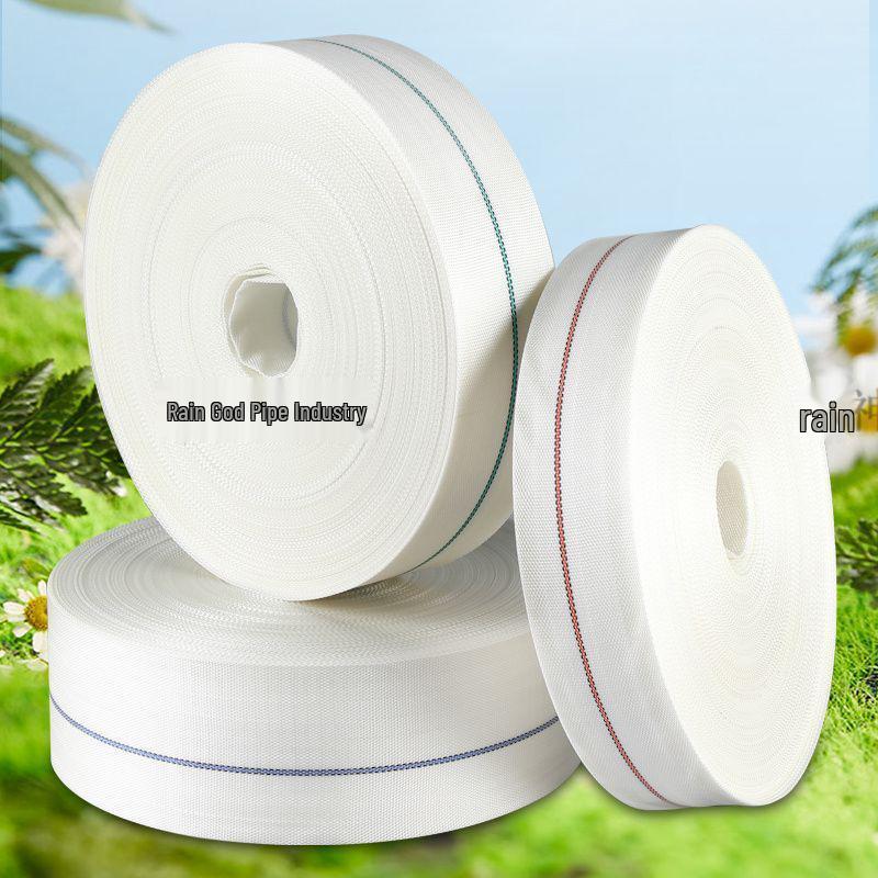 Сверхпрочный тканый холст водяной шланг: Взрывозащищенный, износостойкий, высоконапорный для ирригации и пожаротушения (2-4 дюйма)