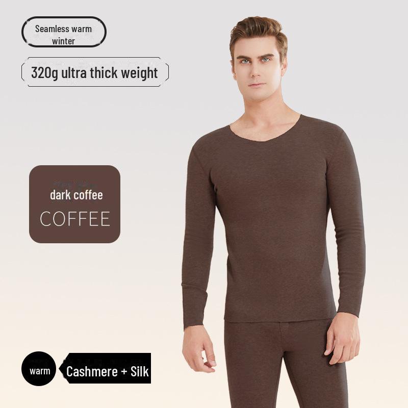 Мужское и женское немецкое термобелье из кашемира и шелка, антибактериальное, теплый костюм для осени/зимы