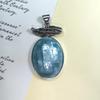 Geometric Shell Pendant Necklace With Polished Charm For Vintage Jewelry Makers