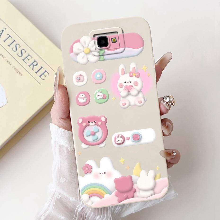 Cute Cartoon Phone Case For Samsung Galaxy J7 Prime On7 2016 G610Y Soft Silicone Shockproof Cover For Samsung J7Prime Bumpers