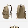 Retro Men's Canvas Backpack Student School Bag Trend Casual Large-capacity Travel Bag Backpack