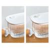 Beverage Drink Dispenser Large Capacity Food Grade Thickened Leakage Proof Cold Kettle with Faucet for Home Transparent