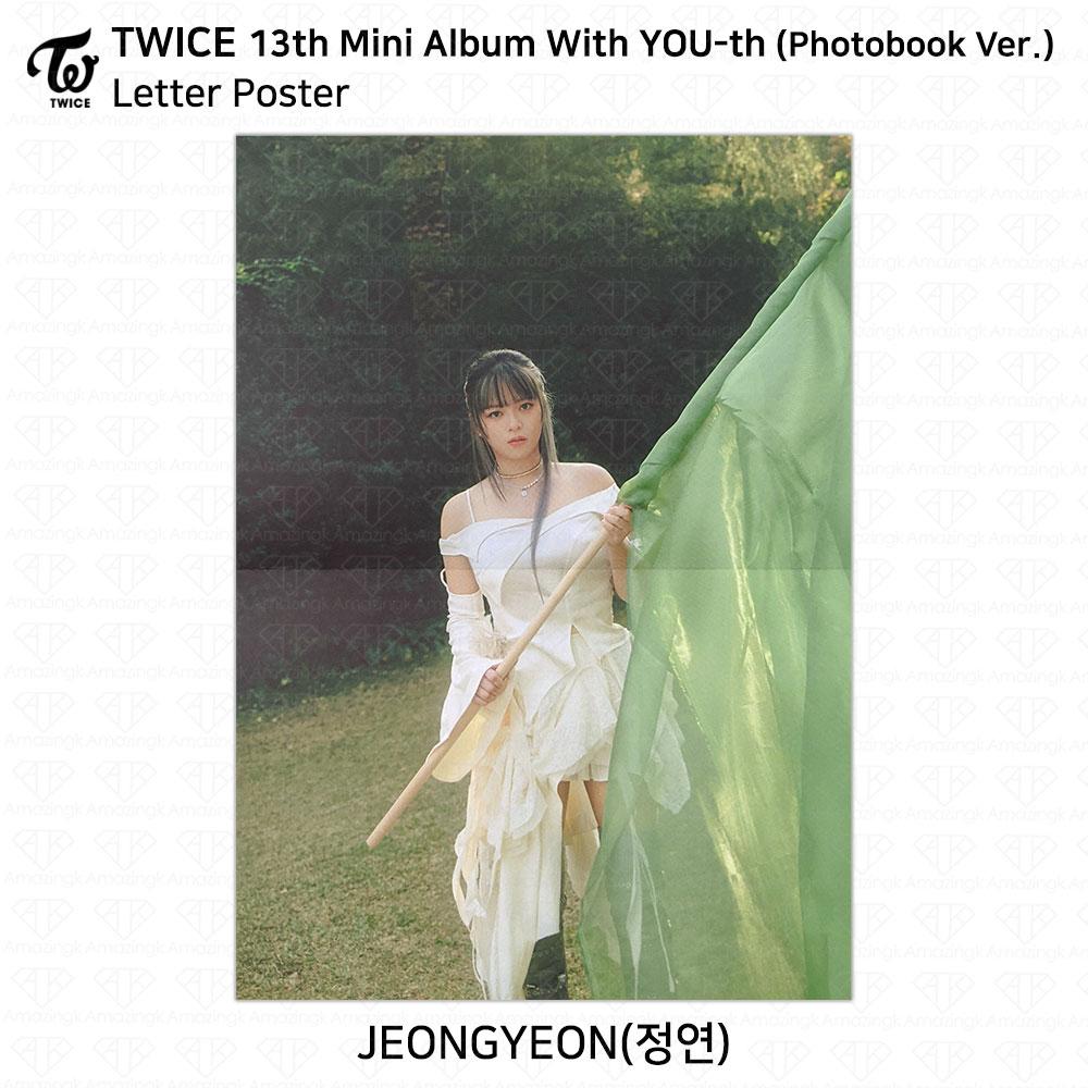 Twice 13-й мини-альбом с молодежной фотокарточкой YOU-th, постером, пленкой, стикером Jeongyeon KPOP K-POP