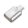 USB на Type-C Адаптер Светодиодный Свет OTG Micro TypeC Женские Адаптеры Разъем Для Volkswagen VW Golf Amarok T5 Phaeton Teramont ID3