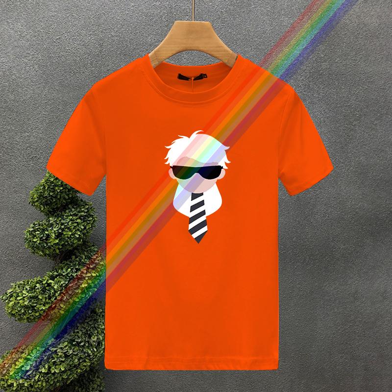 Fashion New For Men's T-shirt High Quality 100% Cotton Brand Cool Printing Summer Casual Cool Loose O-Neck T-Shirt Male Tops 2yk