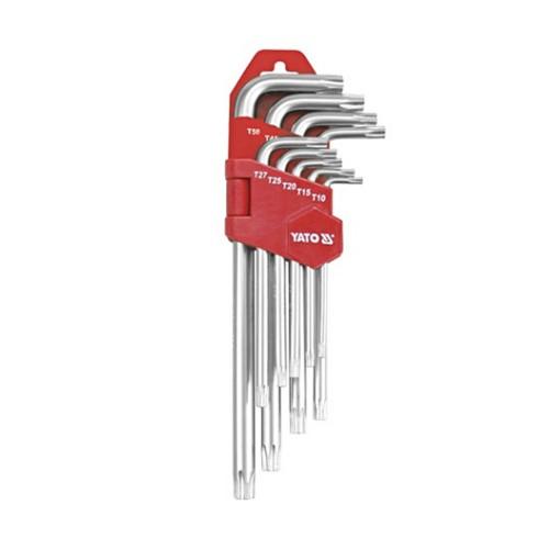Yato Torx Chrome Vanadium Steel Hex Key Set (Pack of 9)