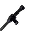 Firewall Mounted Transmission Stainless Steel Oil Dipstick With Black Housing - Compatible With GM 4L80E Dipstick Transmission LS LS1 LS3 LS6 LSX