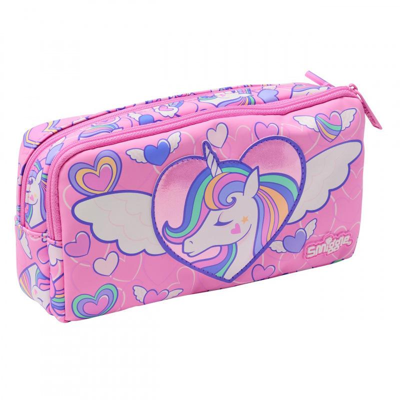 Creative Folding Pencil Case Cartoon Kids Stationery Smiggle Australia Students Multipurpose Pencil Box Large Capacity Portable
