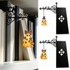 Porch Balcony Hanging Lanterns Halloween Library Lantern, Decorative Bookshelf Lamp, Patchwork Ghost Pumpkin Basket Lamp Light with Witch Hat, Spooky