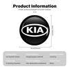 AVZZMC1 8pcs Car Keyhole Sticker Anti Block Protective Cover Non Destructive For KIA Cerato Soul Venga Forte Spectra Sedona Niro Cadenza