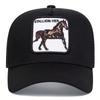 Summer Sunscreen Horse Embroidery Cap Outdoor Breathable Mesh Baseball Hat Men and Women Golf Hats Hip Hop Caps