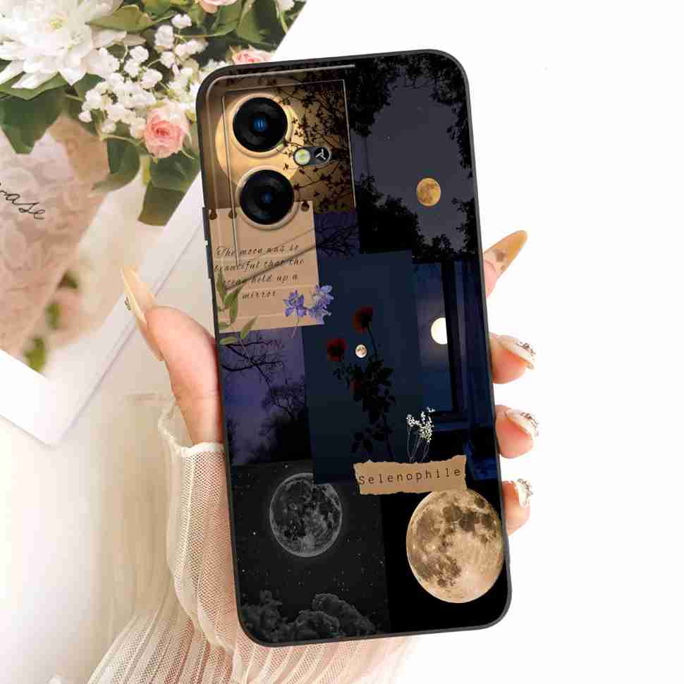 Для Tecno Pova Neo 3 Чехол КНИГА Подсолнух Мягкий Силиконовый Задний Чехол Для Tecno PovaNeo3 Neo3 LH6n Защитный Чехол Capa