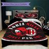 AC Milan Pattern Bedding uilt Set uilt Cover Pillowcase Home Decoration Birthday Gift (1 * duvet cover + 2 * pillowcase  without core)06